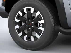Nissan Frontier 2022 3D Model