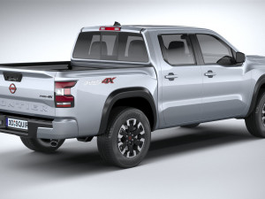 Nissan Frontier 2022 3Dモデル