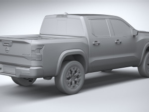 Nissan Frontier 2022 3Dモデル