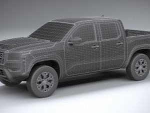Nissan Frontier 2022 3Dモデル