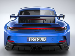 Porsche 911 GT3 2022 Modèle 3D