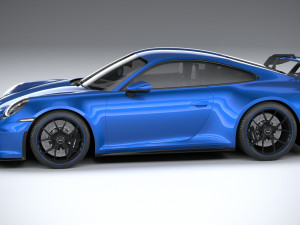 Porsche 911 GT3 2022 Modèle 3D