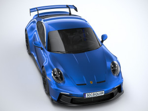 Porsche 911 GT3 2022 Modèle 3D