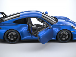 Porsche 911 GT3 2022 Modèle 3D
