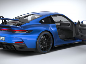 Porsche 911 GT3 2022 Modèle 3D