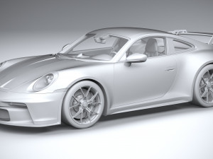 Porsche 911 GT3 2022 Modèle 3D