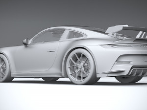 Porsche 911 GT3 2022 Modèle 3D
