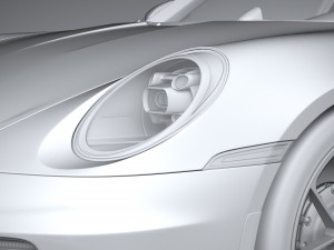 Porsche 911 GT3 2022 Modèle 3D