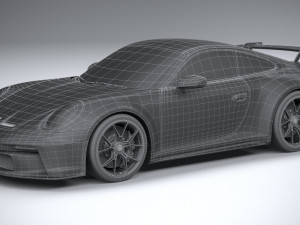 Porsche 911 GT3 2022 Modèle 3D