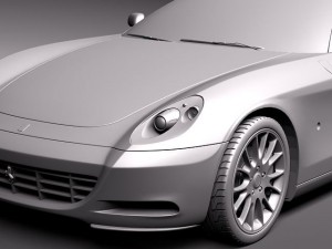 Ferrari 612 Scaglietti 3D 模型