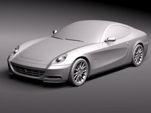 Ferrari 612 Scaglietti 3D 模型