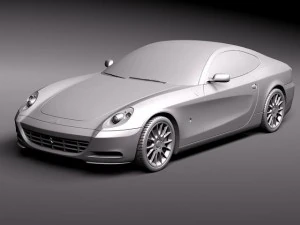 Ferrari 612 Scaglietti 3D Model