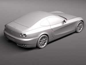 Ferrari 612 Scaglietti 3D 模型