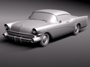 Buick Roadmaster 1957 Modelo 3D