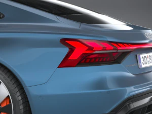 Audi E-tron GT Quattro 2022 3D Model