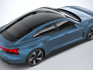 Audi E-tron GT Quattro 2022 Modello 3D