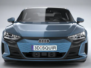 Audi E-tron GT Quattro 2022 3D Model