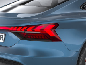 Audi E-tron GT Quattro 2022 Modello 3D