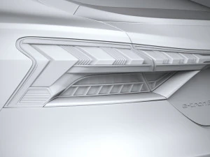 Audi E-tron GT Quattro 2022 3D Model