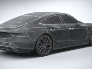 Audi E-tron GT Quattro 2022 Modello 3D