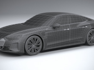 Audi E-tron GT Quattro 2022 Modello 3D