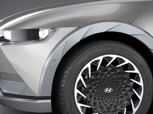 Hyundai Ioniq 5 2022 3D Model