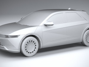 Hyundai Ioniq 5 2022 3D Model