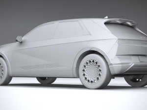 Hyundai Ioniq 5 2022 3D Model