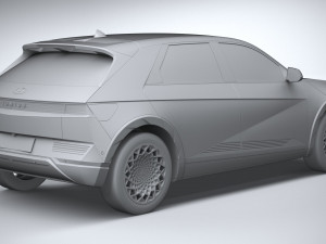 Hyundai Ioniq 5 2022 3D Model