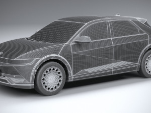 Hyundai Ioniq 5 2022 3D Model