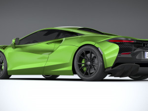 Mclaren Artura 2022 3D 模型