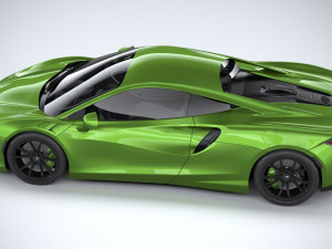 Mclaren Artura 2022 3D 模型