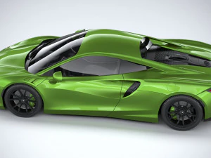 Mclaren Artura 2022 3D Model