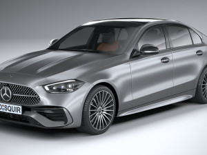 Mercedes-Benz C-Class 2022 3D Model