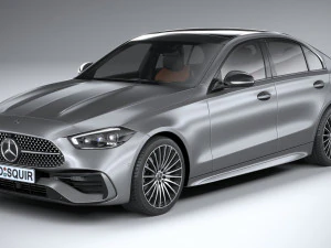 Mercedes-Benz C-Class 2022 3D Model