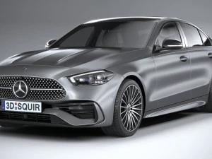 Mercedes-Benz C-Class 2022 3D Model