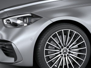 Mercedes-Benz C-Class 2022 3D Model