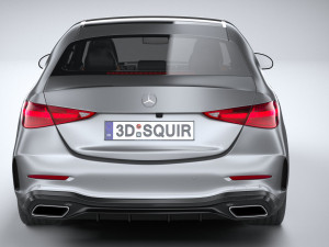 Mercedes-Benz C-Class 2022 3D Model