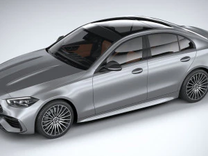 Mercedes-Benz C-Class 2022 3D Model