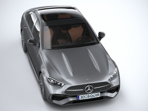 Mercedes-Benz C-Class 2022 3D Model