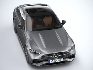 Mercedes-Benz C-Class 2022 3D Model