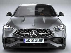 Mercedes-Benz C-Class 2022 3D Model