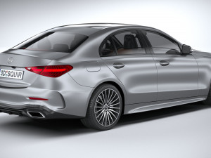 Mercedes-Benz C-Class 2022 3D Model