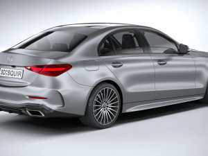 Mercedes-Benz C-Class 2022 3D Model