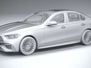Mercedes-Benz C-Class 2022 3D Model