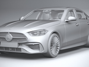 Mercedes-Benz C-Class 2022 3D Model