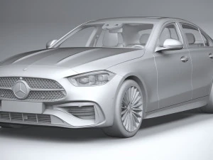 Mercedes-Benz C-Class 2022 3D Model