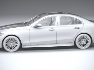 Mercedes-Benz C-Class 2022 3D Model