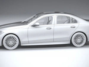 Mercedes-Benz C-Class 2022 3D Model