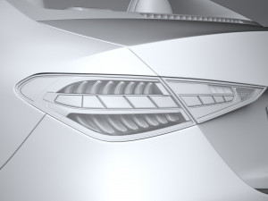 Mercedes-Benz C-Class 2022 3D Model